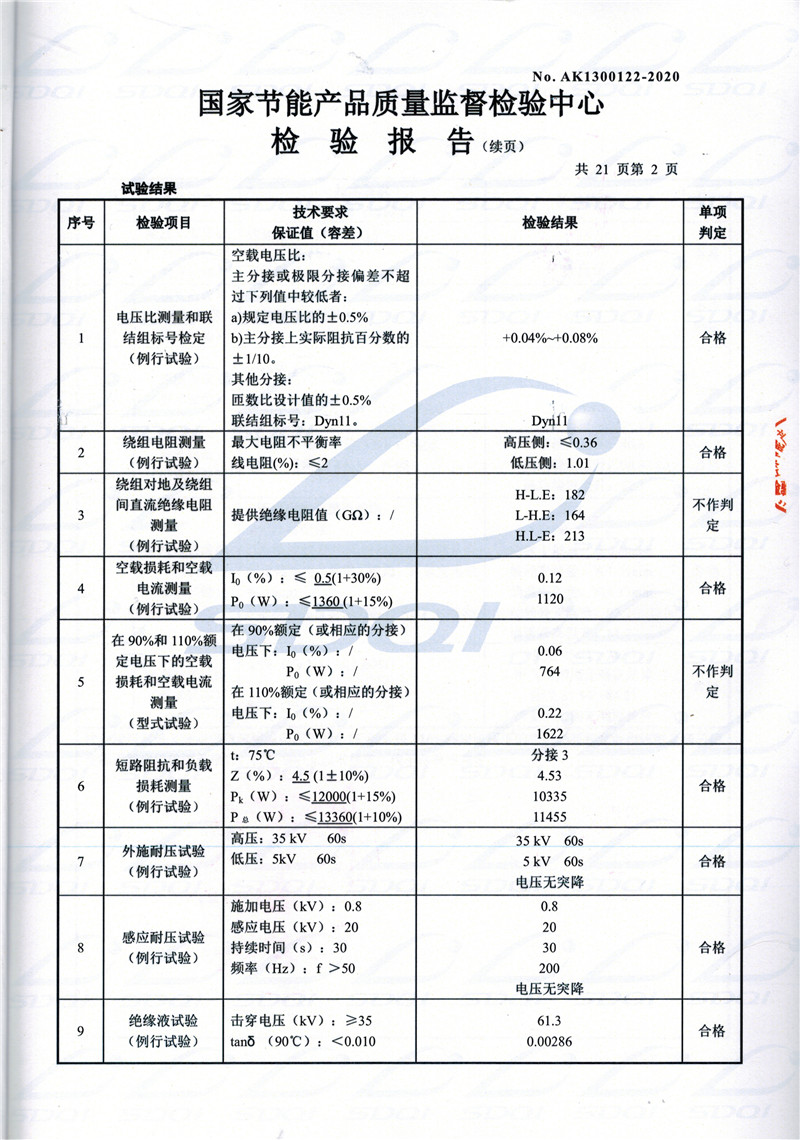 高低压试验报告-S11-1250太原太原太原油浸式变压器-2.jpg